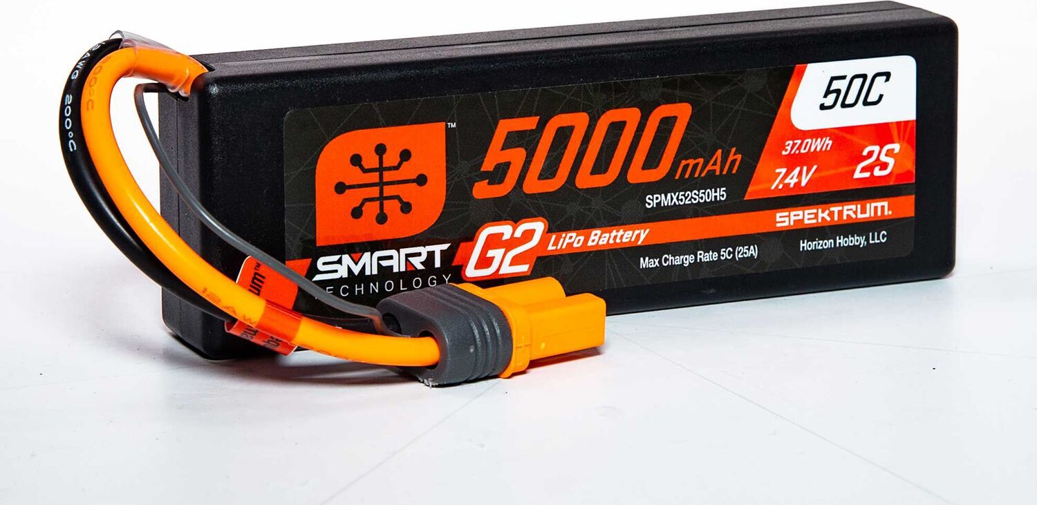 Smart G2 Powerstage 4S Surface Bundle: 2S 5000mAh LiPo Battery (2) / S2200 G2 Charger